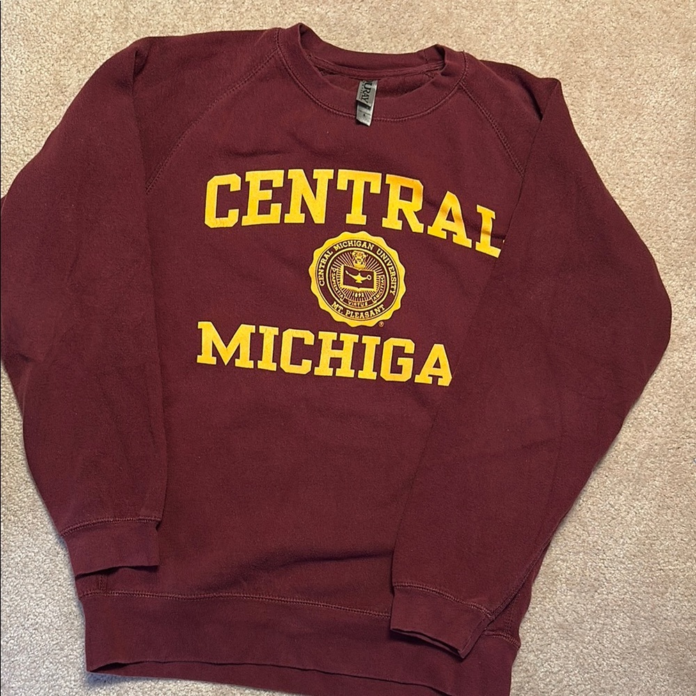 Central Michigan Maroon Sweater